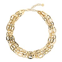 Halskette Etrusca Dame in  Metall-Legierung WSET00906.YG